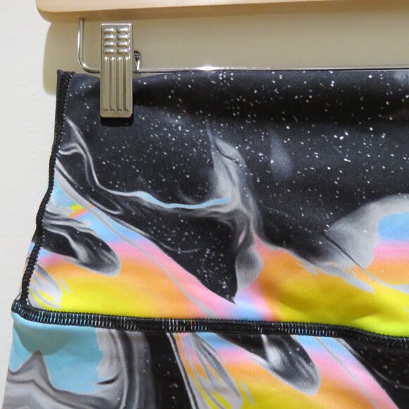 ELECTRO THREADS Space Abstract Boho Rave Hippie Festival Hot Pants Punk Goth - Picture 13 of 14